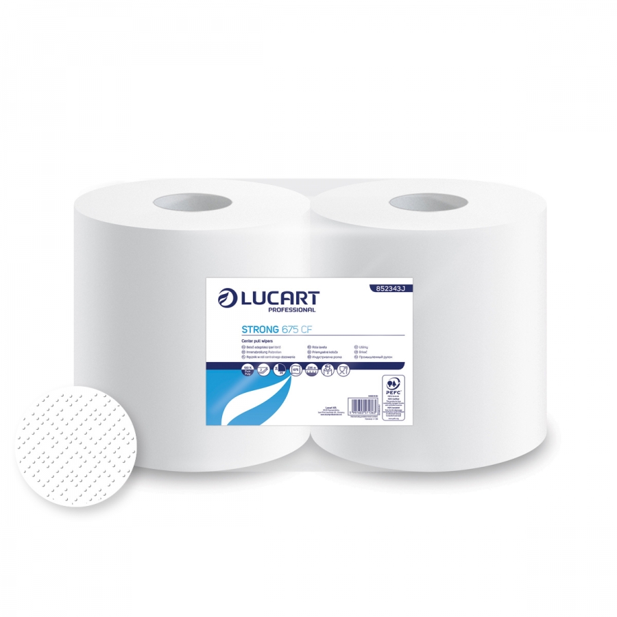 Lucart Professional Lucart Strong 675 CF - papírové ručníky, 2 ks