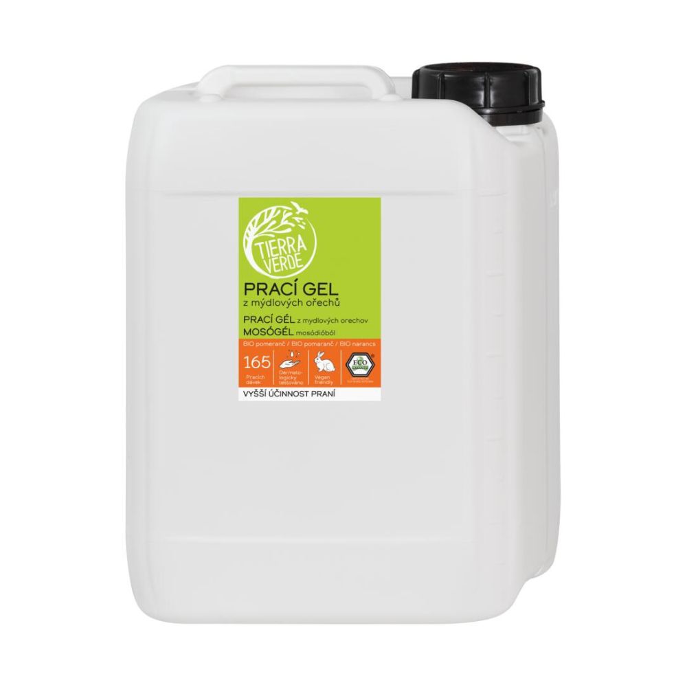 Tierra Verde – Prací gel pomeranč 5 l