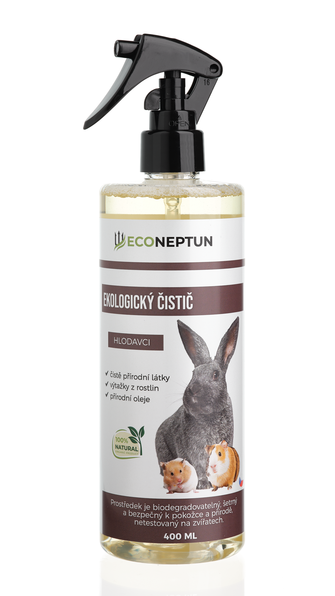EcoNeptun Ekologický čistič hlodavci natural 400 ml