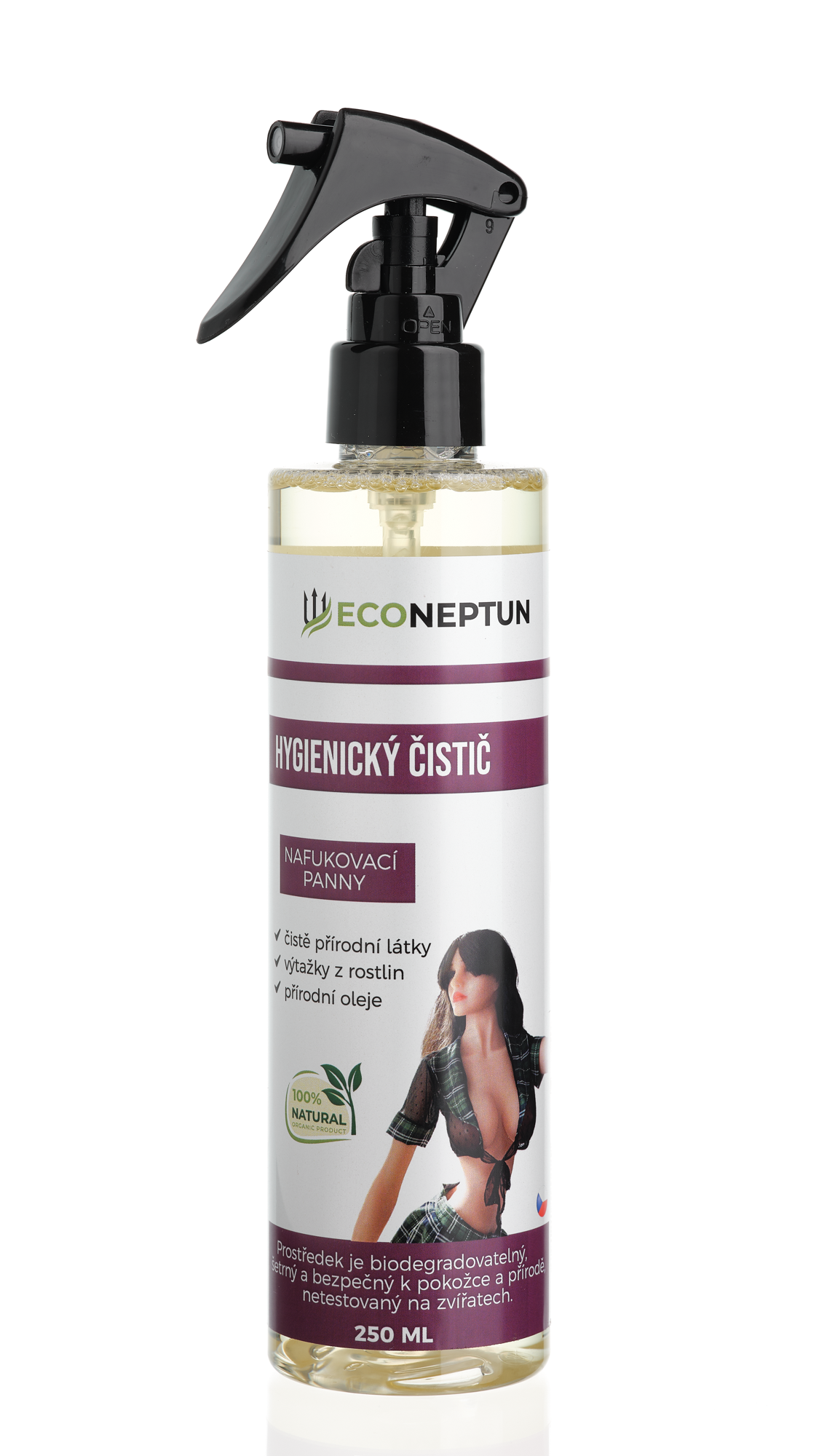 EcoNeptun Hygienický čistič na nafukovací panny natural, 250ml
