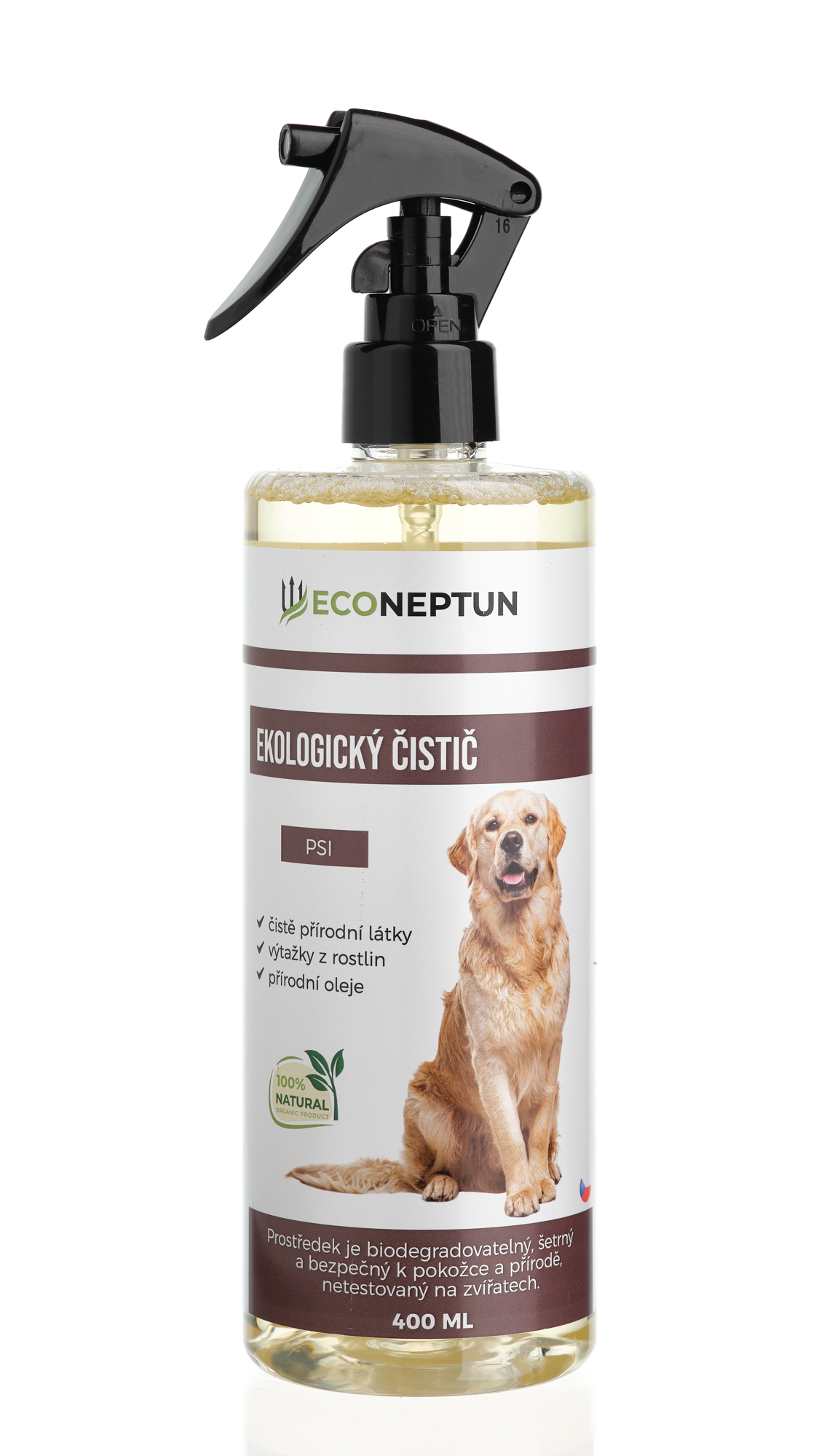 EcoNeptun Ekologický čistič psi natural 400 ml