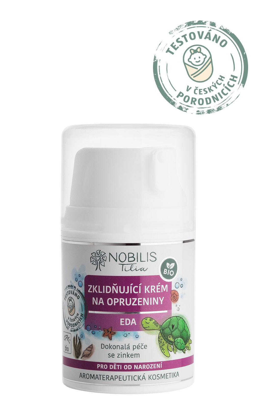 Nobilis Tilia Zklidňující krém na opruzeniny Eda Varianta: 50 ml