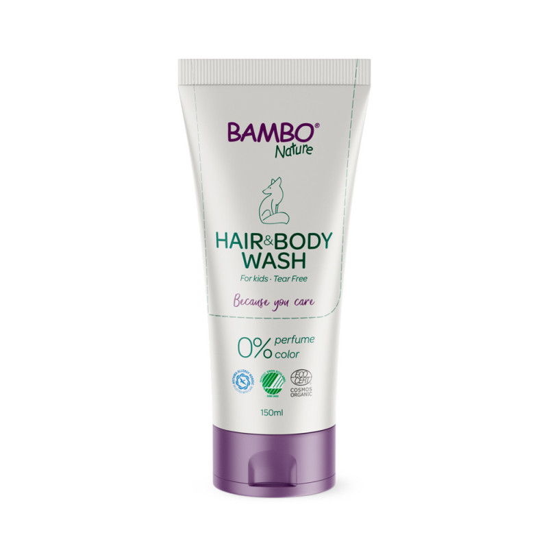 Abena Mycí gel na vlasy a tělo Bambo Nature (150ml)