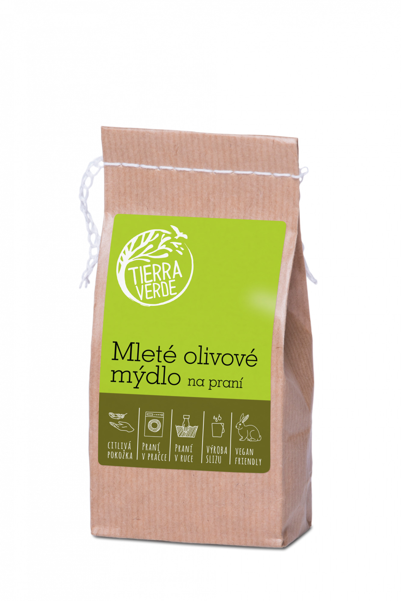 Tierra Verde – Mleté olivové mýdlo 200 g