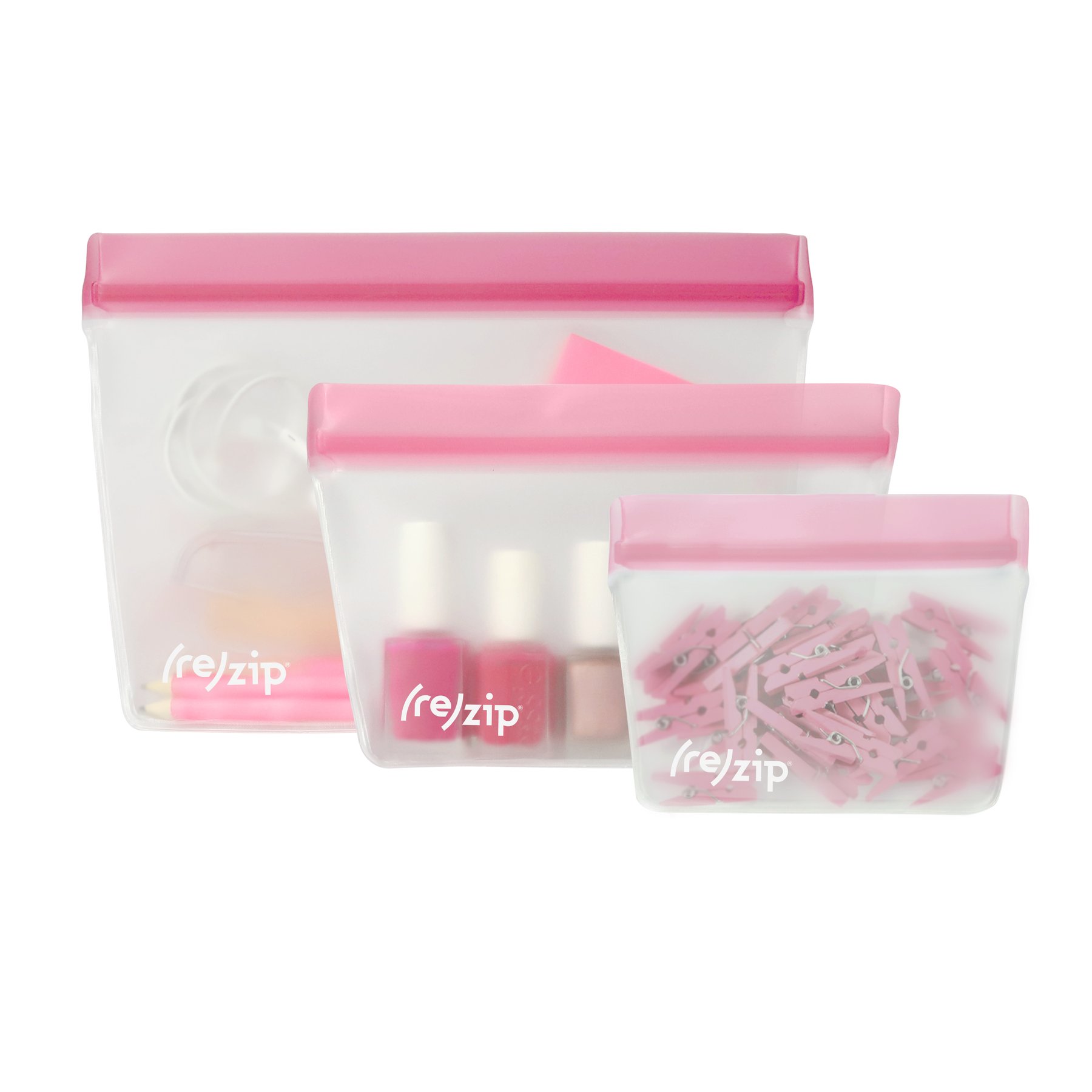 (Re)zip Stand up sada - 3ks varianta: BA936-124PINKS