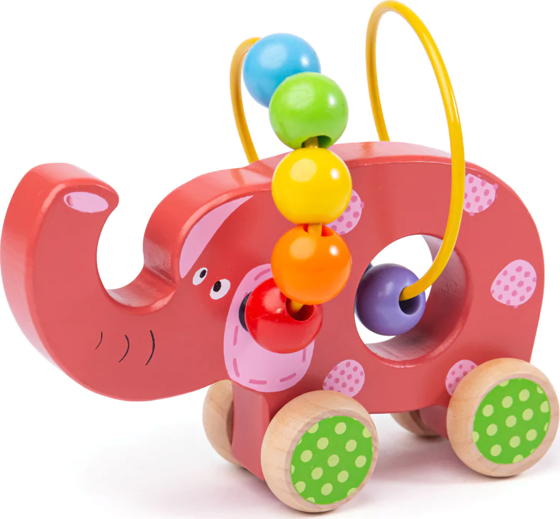 Bigjigs Baby Motorický labyrint slon