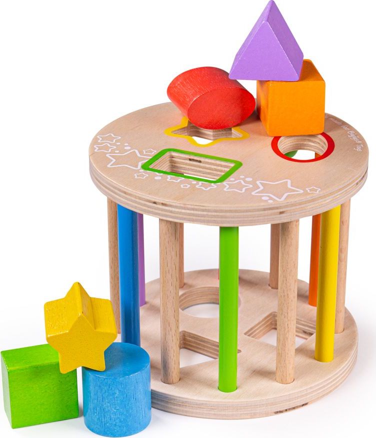 Bigjigs Baby Válec s tvary