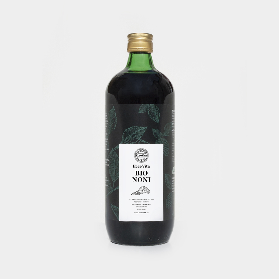 EcceVita Bio šťáva Noni, Ecce Vita, 1l