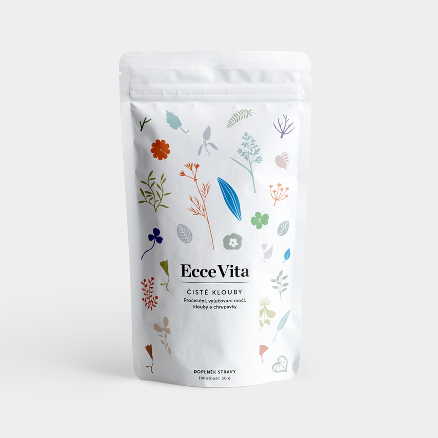 EcceVita Bylinný čaj Čisté klouby, 50g