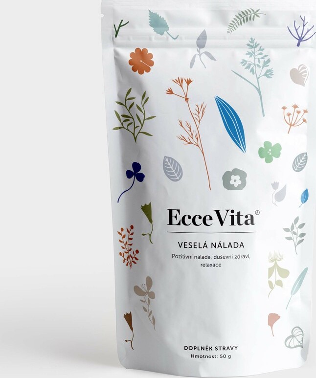 EcceVita Bylinný čaj Veselá nálada (Dobrá nálada), 50g