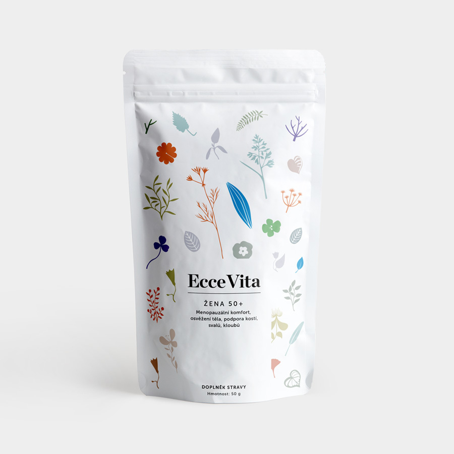 EcceVita Bylinný čaj Žena 50+, 50g