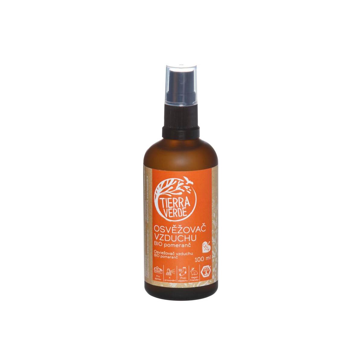 Tierra Verde – Osvěžovač vzduchu – BIO Pomeranč 100 ml