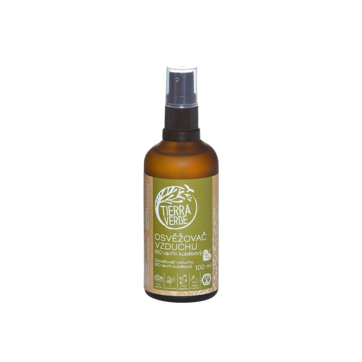 Tierra Verde – Osvěžovač vzduchu – BIO Vavřín kubébový 100 ml