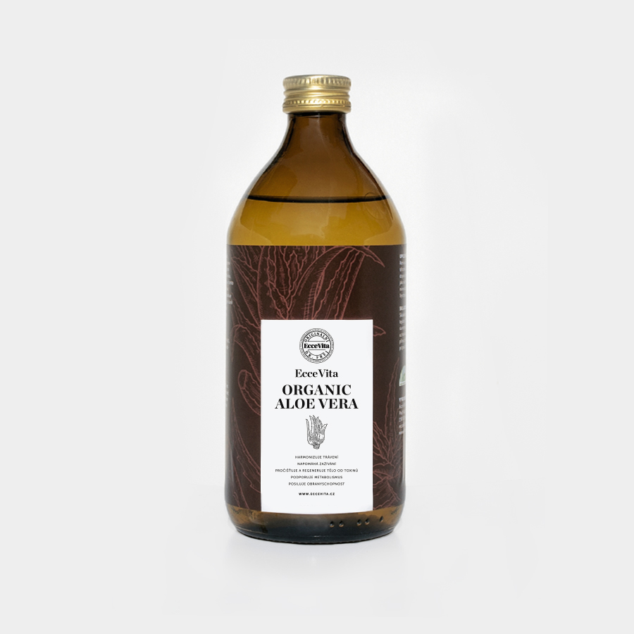 EcceVita Organic Aloe Vera, Ecce Vita, 1 l