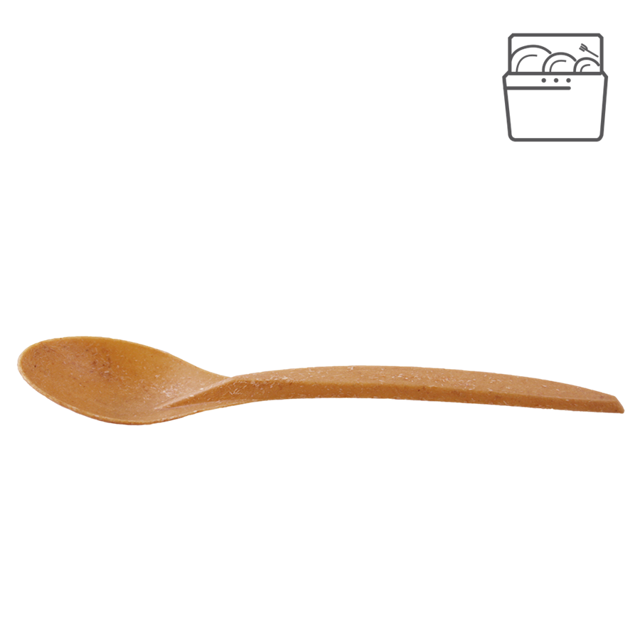 EcoPack Lžička EKO kompozit dřevo/plast (WPC) 13,5 cm ba1/100 ks Balení: 100