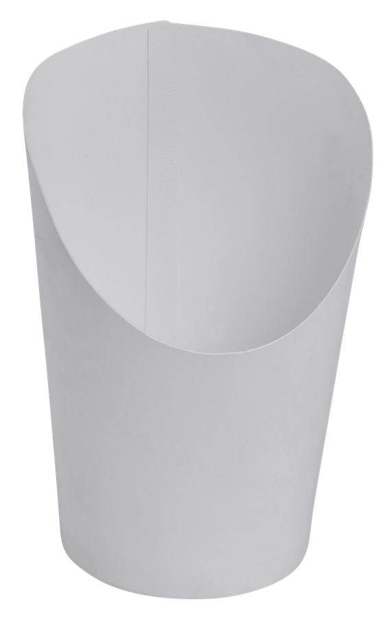 EcoPack Papírový kornout na hranolky 350 ml bílý bal/50 ks Balení: 50