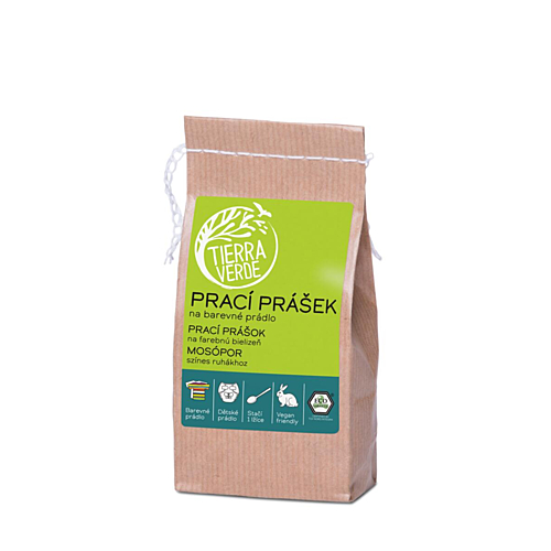 Tierra Verde – Prací prášek na barevné prádlo (Yellow & Blue), 250 g