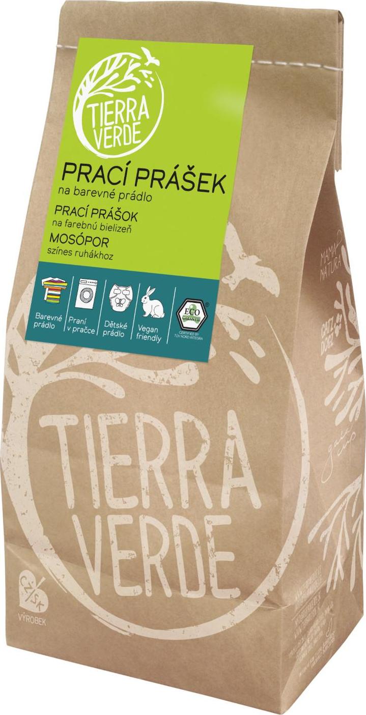 Tierra Verde – Prací prášek na barevné prádlo 850 g