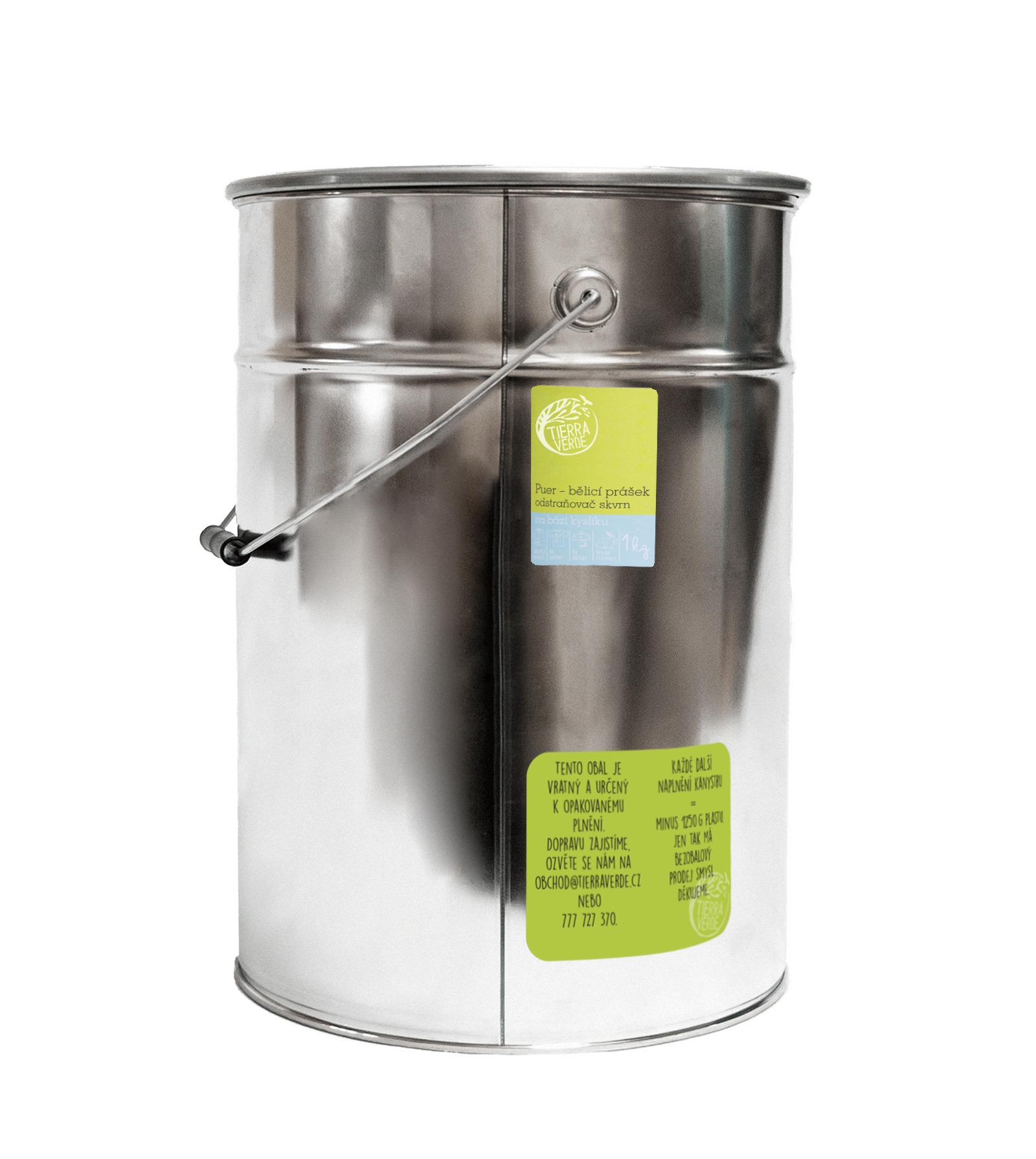 Tierra Verde – Puer – bělící prášek, 15 kg