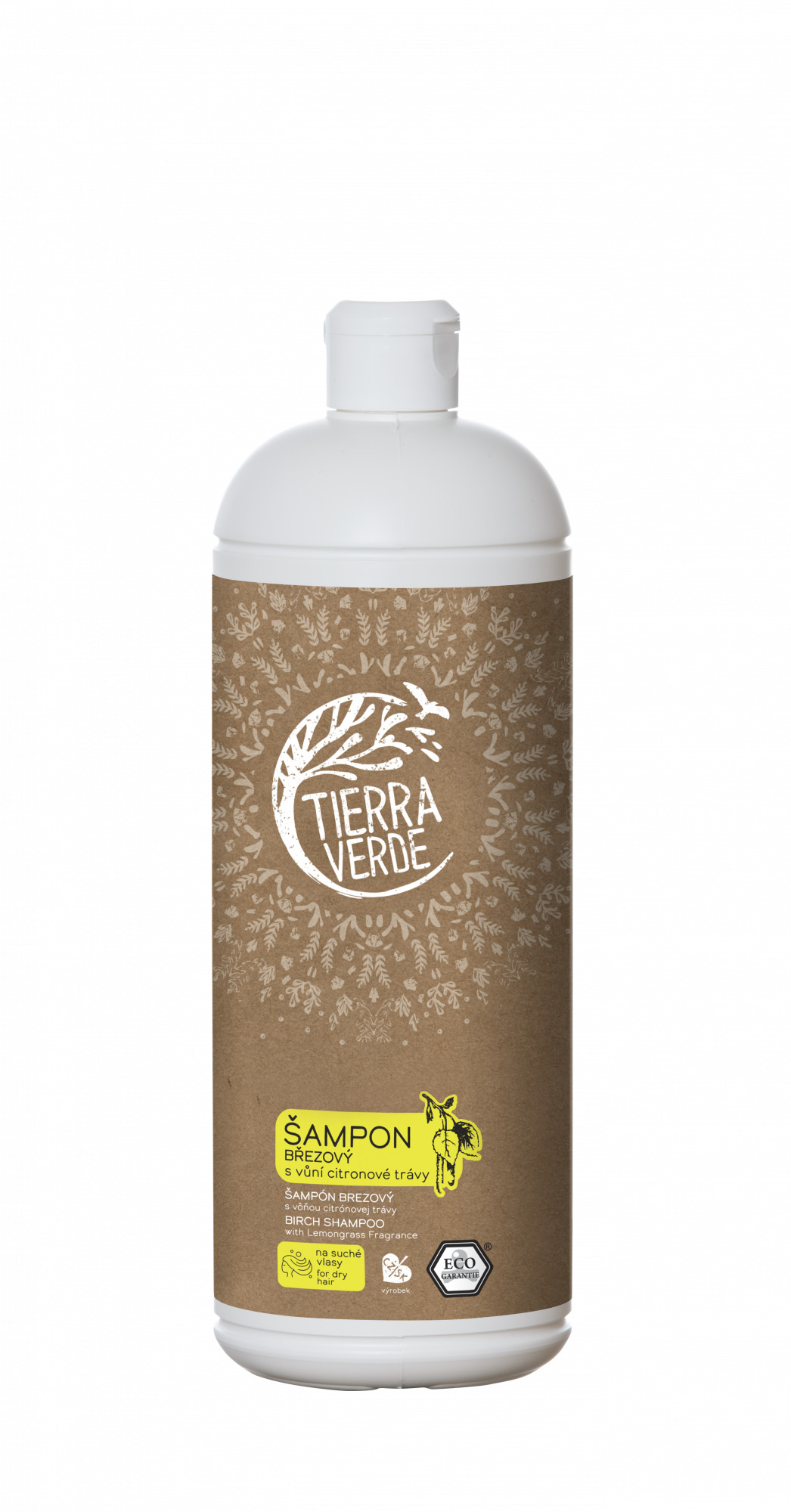Tierra Verde – Šampon březový s vůní citronové trávy 1 l