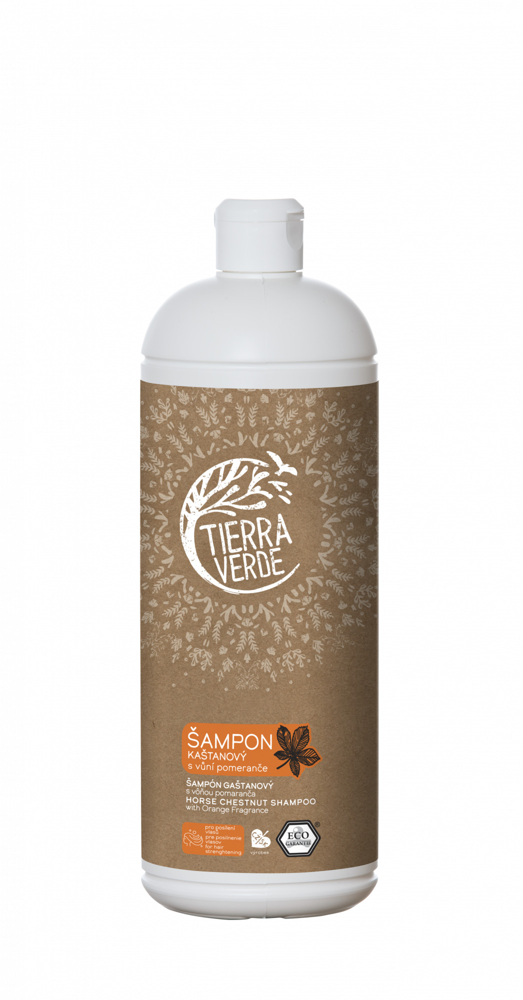 Tierra Verde – Šampon kaštanový s vůní pomeranče 1 l