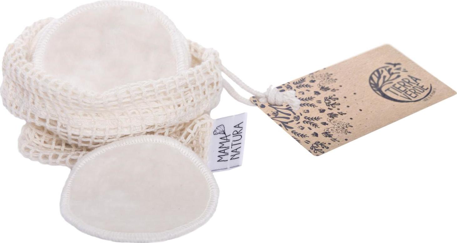 Tierra Verde – Tampon kosmetický samet – malý (7 cm) 6 ks