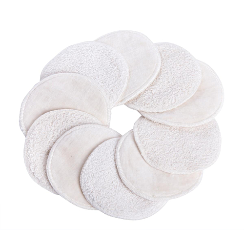 Tierra Verde – Tampon kosmetický samet – velký (9 cm) s froté stranou – bezobal 20 ks