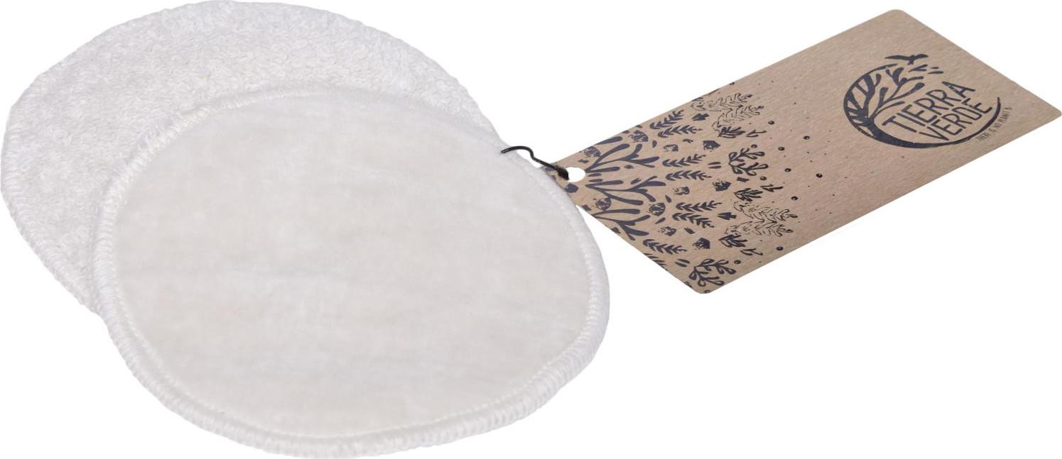 Tierra Verde – Tampon kosmetický samet – velký (9 cm) s froté stranou 2 ks