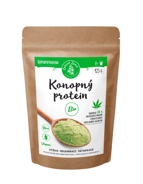 Zelená Země Konopný protein BIO 125 g