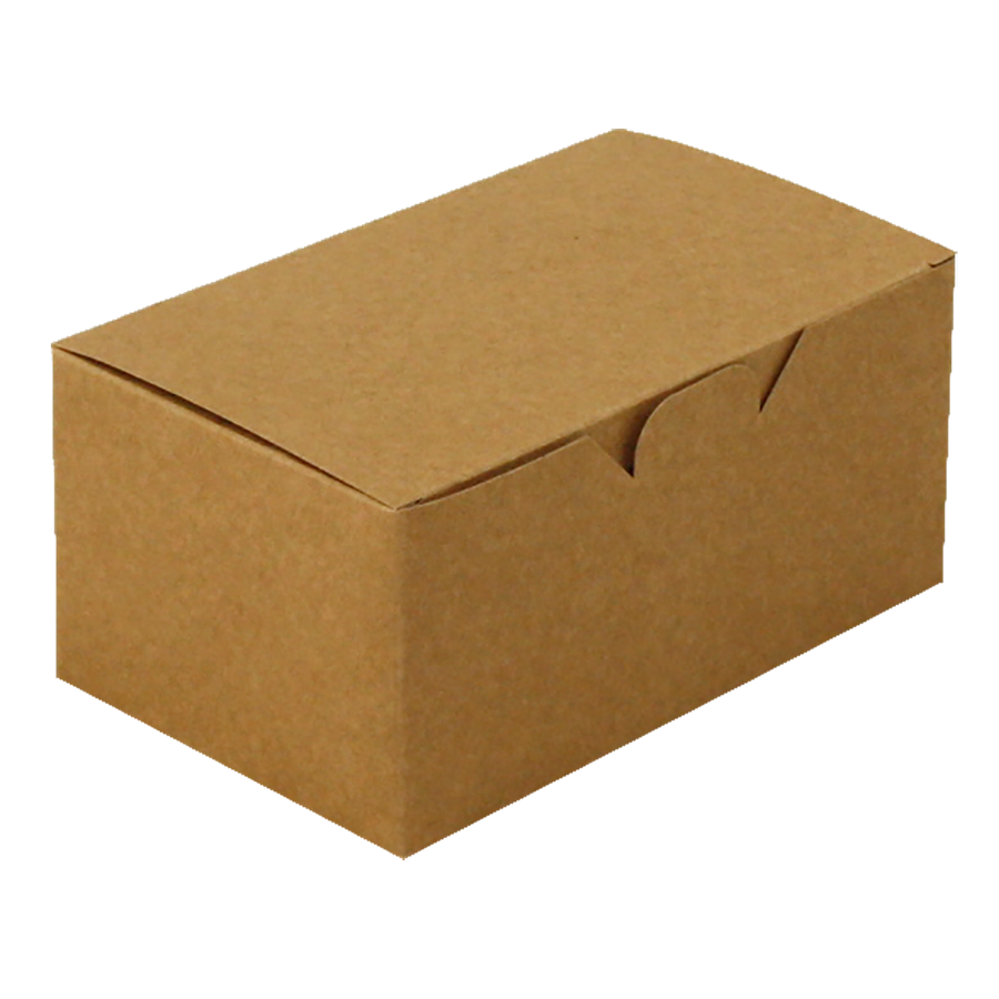 EcoRevolution Obaly Papírový box / krabička EKO na nugety 150x91x70 mm kraft ideal pack® bal/25 ks Balení: 25