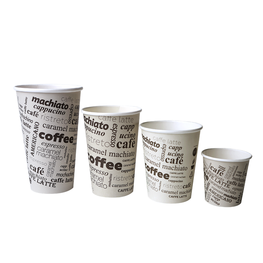 Kelímek na kávu a čaj - papírový, 120 ml, 50 ks