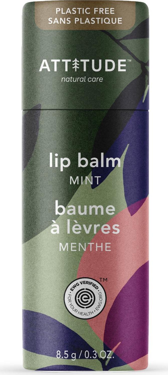 Přírodní balzám na rty ATTITUDE Leaves bar - s vůní máty 8,5 g
