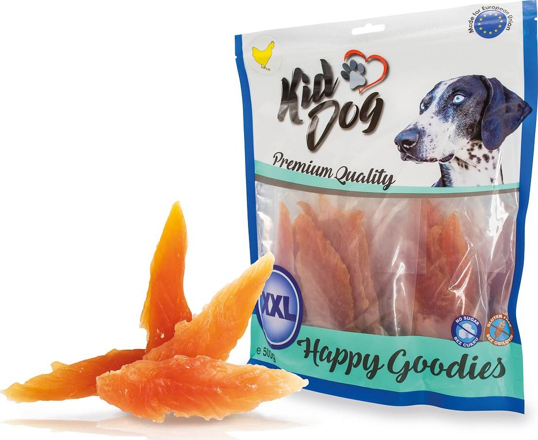 KIDDOG kuřecí prsa, měkké masíčko 500 g