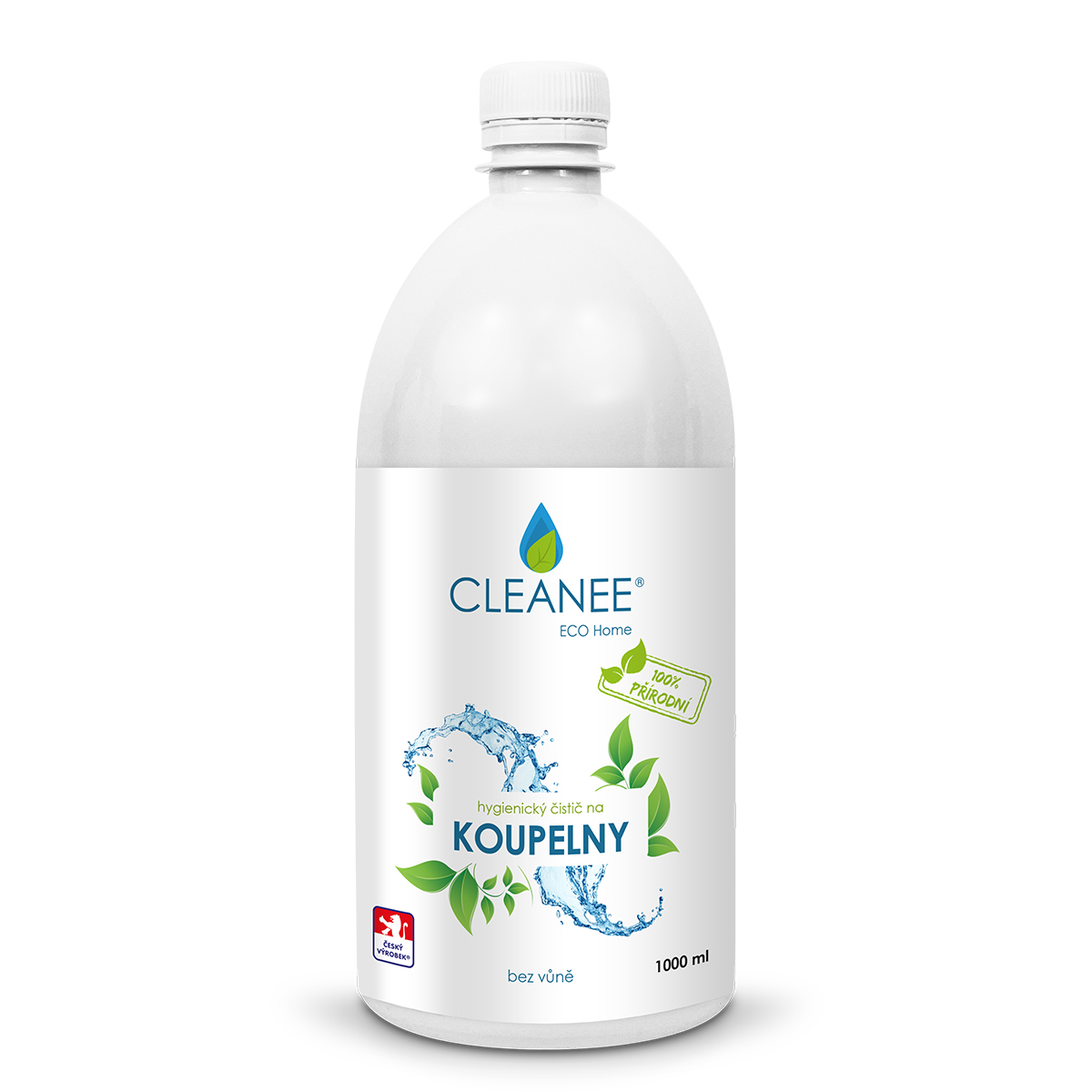 CLEANEE EKO hygienický čistič na KOUPELNY 1L - náhradní náplň