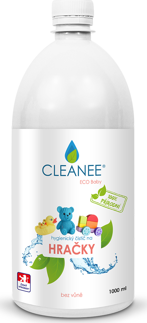 CLEANEE EKO hygienický čistič na HRAČKY 1L - náhradní náplň