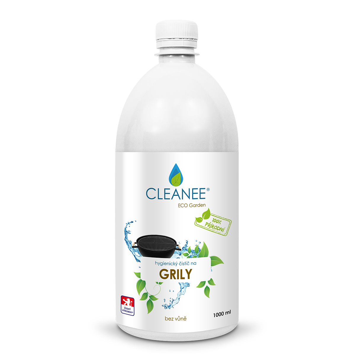 CLEANEE EKO hygienický čistič na TROUBY a GRILY 1L - náhradní náplň