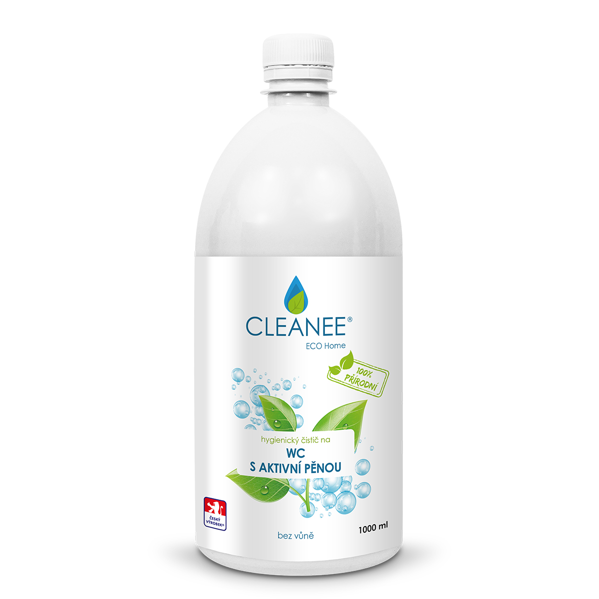 CLEANEE EKO CLEANEE ECO hygienický čistič WC s aktivní pěnou 1L - náhradní náplň