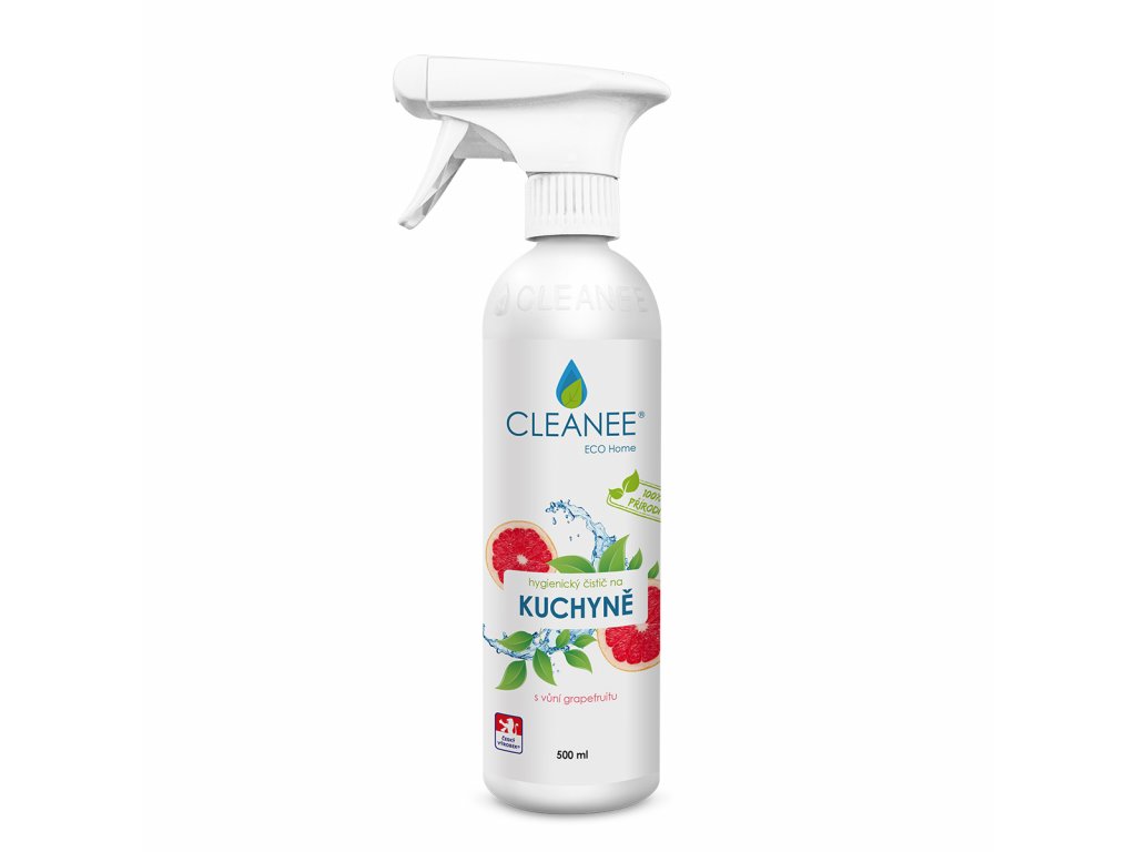 CLEANEE EKO hygienický čistič na KOUPELNY - grapefruit 500ml