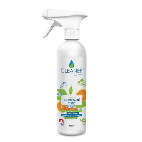 CLEANEE EKO CLEANEE ECO přírodní hygienický čistič UNIVERZÁLNÍ s vůní POMERANČE 500 ml