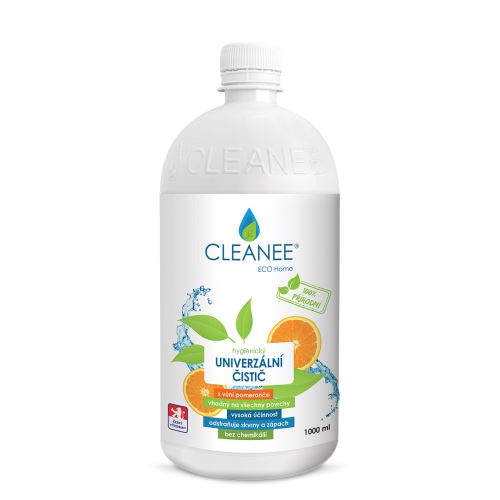 CLEANEE EKO CLEANEE ECO přírodní hygienický čistič UNIVERZÁLNÍ s vůní POMERANČE 1L