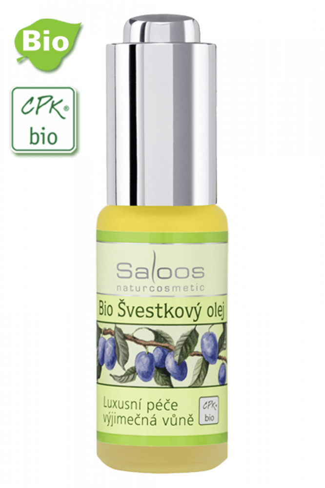 Švestkový olej BIO SALOOS Naturcomestics 20 ml