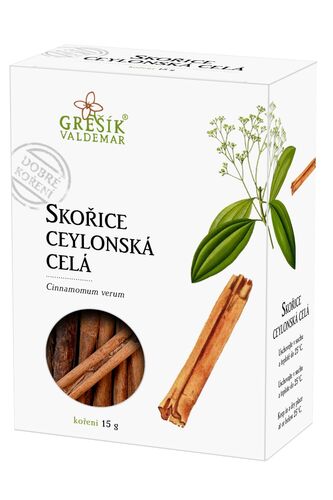 Valdemar Grešík - Natura s.r.o. Grešík Skořice ceylonská celá 15 g