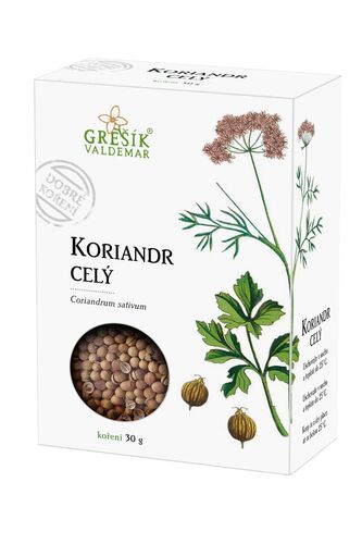 Valdemar Grešík - Natura s.r.o. Grešík Koriandr celý 30 g