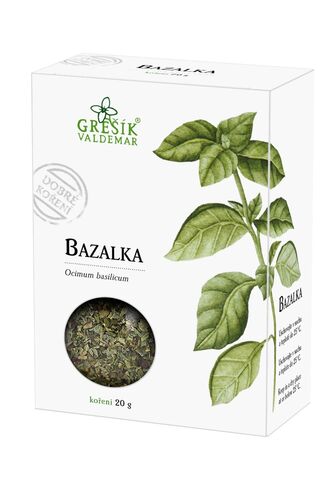 Valdemar Grešík - Natura s.r.o. Grešík Bazalka 20 g