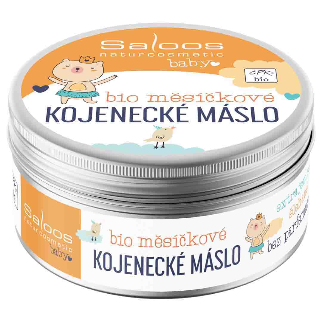 Saloos Šlehané bio měsíčkové kojenecké máslo 150 ml
