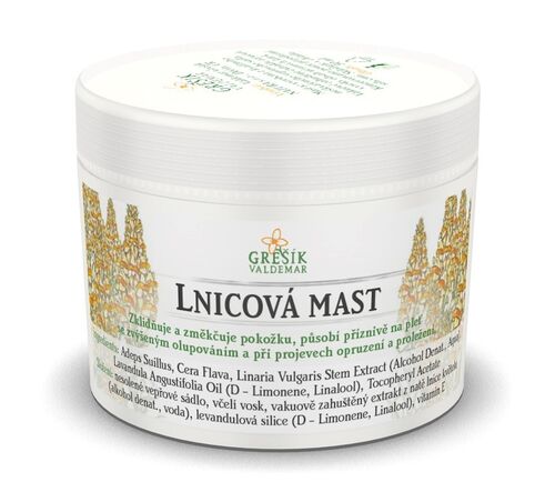 Valdemar Grešík - Natura s.r.o. Grešík Lnicová mast 50 ml
