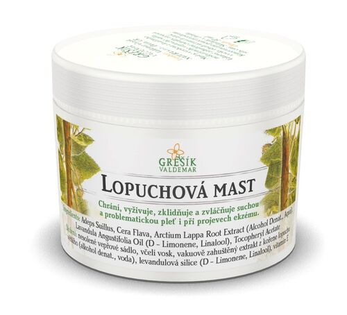 Valdemar Grešík - Natura s.r.o. Grešík Lopuchová mast 50 ml