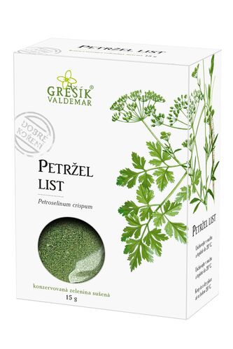 Valdemar Grešík - Natura s.r.o. Grešík Petržel list 15 g