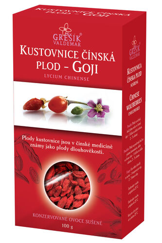 Valdemar Grešík - Natura s.r.o. Grešík Kustovnice - GOJI 100 g
