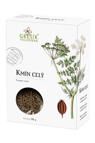 Valdemar Grešík - Natura s.r.o. Grešík Kmín celý 50 g